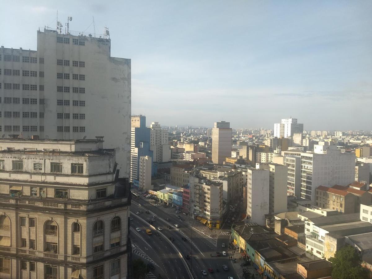 Studio Aconchegante No Edificio Mirante Do Vale - 200Mb São Paulo Exteriör bild